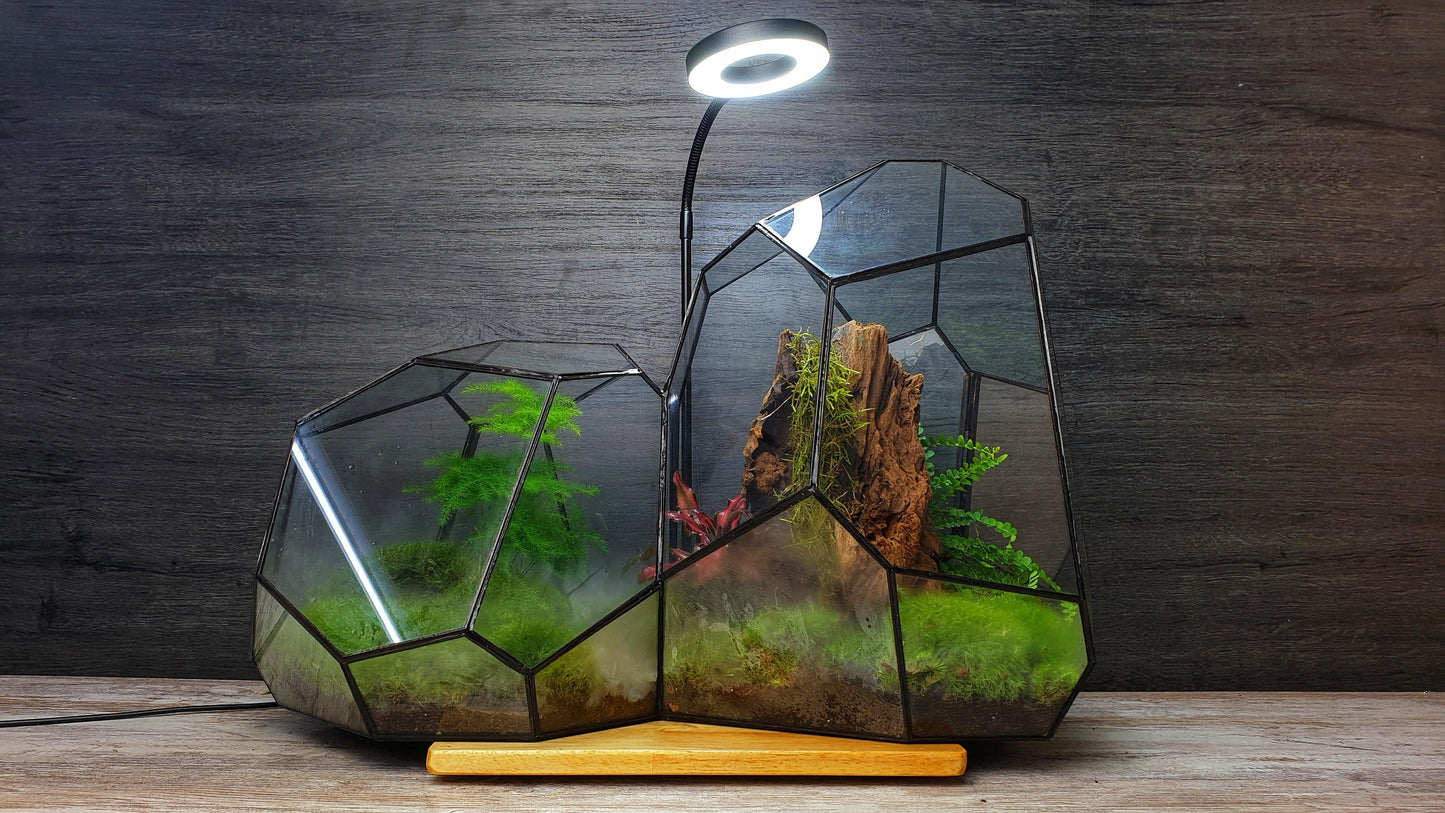 Lampara con soporte - MinimalMoss